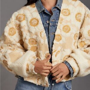 Anthropologie Pilcro Quilted Kimono